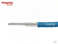 Fil tressé PET isolé ETFE UL10935 150 600V avec conducteur en cuivre nu ignifuge VW-1 24~4/0AWG