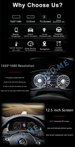 Ultima auto originale Full LCD schermo digitale Cluster virtuale cabina di pilotaggio velocità Smart metro Dash per VW <span class=keywords><strong>Passat</strong></span> B8 CC Arteon variante - Product Image 3