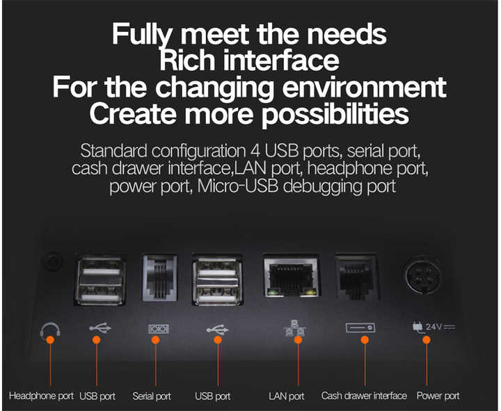 Eposterminal Eftpos Machine T2 Mini 2GB+16GB 4G+NFC+Scan Pos Cash Register All in One Pos Terminal Industrial Pda Touch Pos