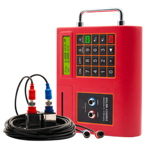 Alat Ukur Aliran Ultrasonik Portabel dengan Penjepit |   Flowmeter Waktu Alir Non-Invasif Pengukuran Integral Akurasi +/-2% Rentang DN15-DN40 - Product Image 4
