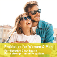 Cápsulas Probióticas de Alta Calidad, Suplemento Dietético con Mezcla Probiótica, Apoya el Sistema Inmunológico, Mejora la Salud, Cápsulas para la Digestión