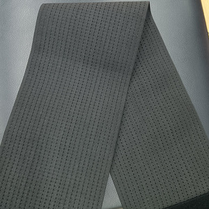 Fasce elastiche in rete di poliestere nero da 20CM per cintura Trimmer in vita per articoli sportivi - Product Image 5
