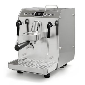 Nueva Llegada en Stock: Cafetera Profesional de Acero Inoxidable para Cafetería Comercial, Máquina de Café Espresso de Alta Calidad B - Product Image 4