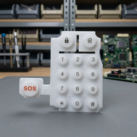 Système de sécurité domestique, clavier en caoutchouc silicone à 15 positions