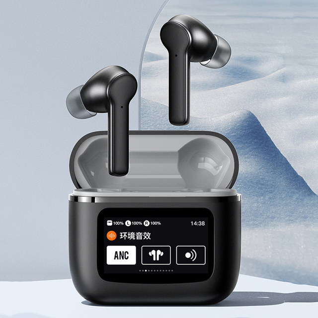 J65 Wireless V5.3 Headphones T68 Pro TWS Earphones Noise Cancelling Headphones ANC ENC Earbuds Auriculares Sport Headset