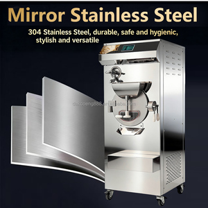 Máquina de Helados Comercial Fácil de Limpiar, Congelador Profesional de Helados por Lotes y Máquina de Gelato de Acero Inoxidable con Pasteurizador - Product Image 3