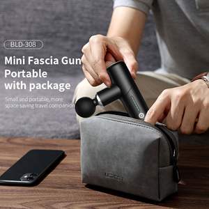 2024 โรงงานที่กําหนดเองแบบพกพาเครื่องกระทบกระเป๋าขนาดเล็กไร้สายมินินวดปืนมืออาชีพใหม่ Fascial กล้ามเนื้อนวดปืน - Product Image 3