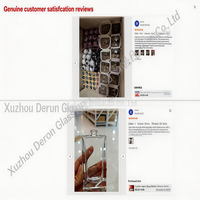 Flacon de parfum en verre cylindrique vide personnalisé, 30 ml, 50 ml, 100 ml, flacon de parfum en verre rose, flacon de parfum personnalisé avec emballage en boîte