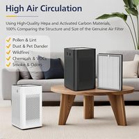 Filtre de remplacement compatible avec le purificateur d'air série MA 25 S1/W1/B13 en 1 étape avec charbon actif
