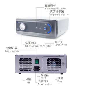 Novo Modelo 150W LED Máquina Fonte de Luz Fria para Clínica Hospitalar Instrumento Veterinário Odontológico - Product Image 4