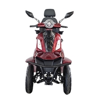 Scooter de mobilité électrique à quatre roues de 1000W en Chine avec batterie amovible pliable étanche 25 km/h vitesse maximale 200kg capacité de charge