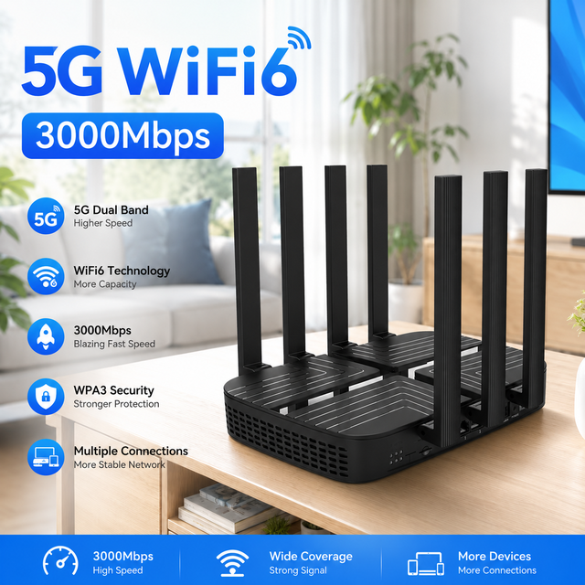 MT7981B ESIM 5g Modem with Sim Slot Openwrt 4G 5G Dual Sim Wifi6 Router AX3000 Gigabit Ports 5g Sim Card Router 5g Cpe Router