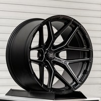 Jantes forgées XINGTU noir brillant à rayons multiples, jantes à rayons fendus pour Tesla Model 3 5x114.3 Nissan GT-R 5x114.3 Supra 5x112