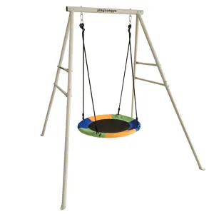 yinghongya Kinder Indoor-Spielplatz Nest Schaukel-Set Hochleistungs-A-Rahmen-Metall-Schaukelständer zu verkaufen