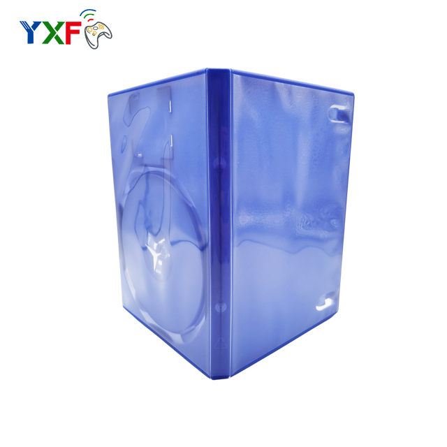 Replacement Case for PS2 Game Disc Spare Blue Game for Playstation 2 Box Single CD