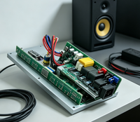 Module amplificateur karaoké Bluetooth OEM, stéréo USB AUX double micro, module amplificateur audio pour enceinte trolley extérieure