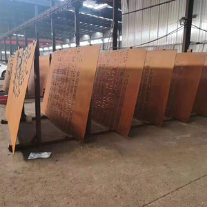 عالية الجودة التجوية مقاومة للصدأ corten الصلب/لوح صلب كربوني/الباردة الصدأ corten ألواح الصلب - Product Image 3