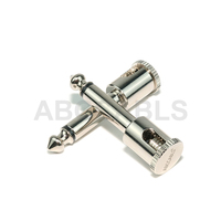 Connecteur Jack Audio Mono T810N 6,35 mm à Vis Sans Soudure 1/4 Pouce pour Câble d'Instrument, Table de Mixage et Amplificateur