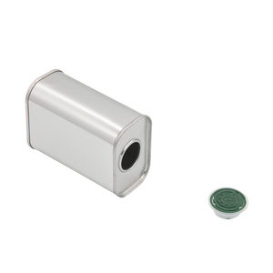 Lattina Metallica Rettangolare Personalizzata <span class=keywords><strong>di</strong></span> Alta Qualità da 150ml <span class=keywords><strong>per</strong></span> <span class=keywords><strong>Olio</strong></span> Motore e <span class=keywords><strong>Olio</strong></span> Commestibile - Product Image 3