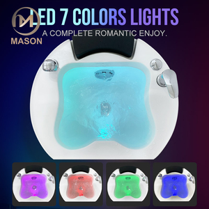 Sillón de Pedicura Acrílico Profesional para Salón con Función de Hidromasaje, Bañera de <span class=keywords><strong>Spa</strong></span> de Lujo para Salón y Uso Doméstico - Product Image 3