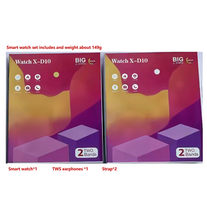 Умные часы ZongX Ultra3 8-в-1 с магнитной зарядкой, мини-бритвой, подсветкой, функцией Bluetooth-звонков, для мужчин и женщин, низкая цена, комплект с повербанком - Product Image 5