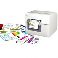 Étiquettes jet d'encre brillantes autocollantes imperméables sur mesure pour Afinia I801, rouleaux de papier jet d'encre PP pour étiquettes jet d'encre blanches
