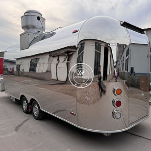 Remolque de Comida de Acero Inoxidable, Cafetería Móvil Especializada, Unidad de Preparación de <span class=keywords><strong>Espresso</strong></span> para Eventos, Mercados, Servicio de Bebidas Corporativas - Product Image 3