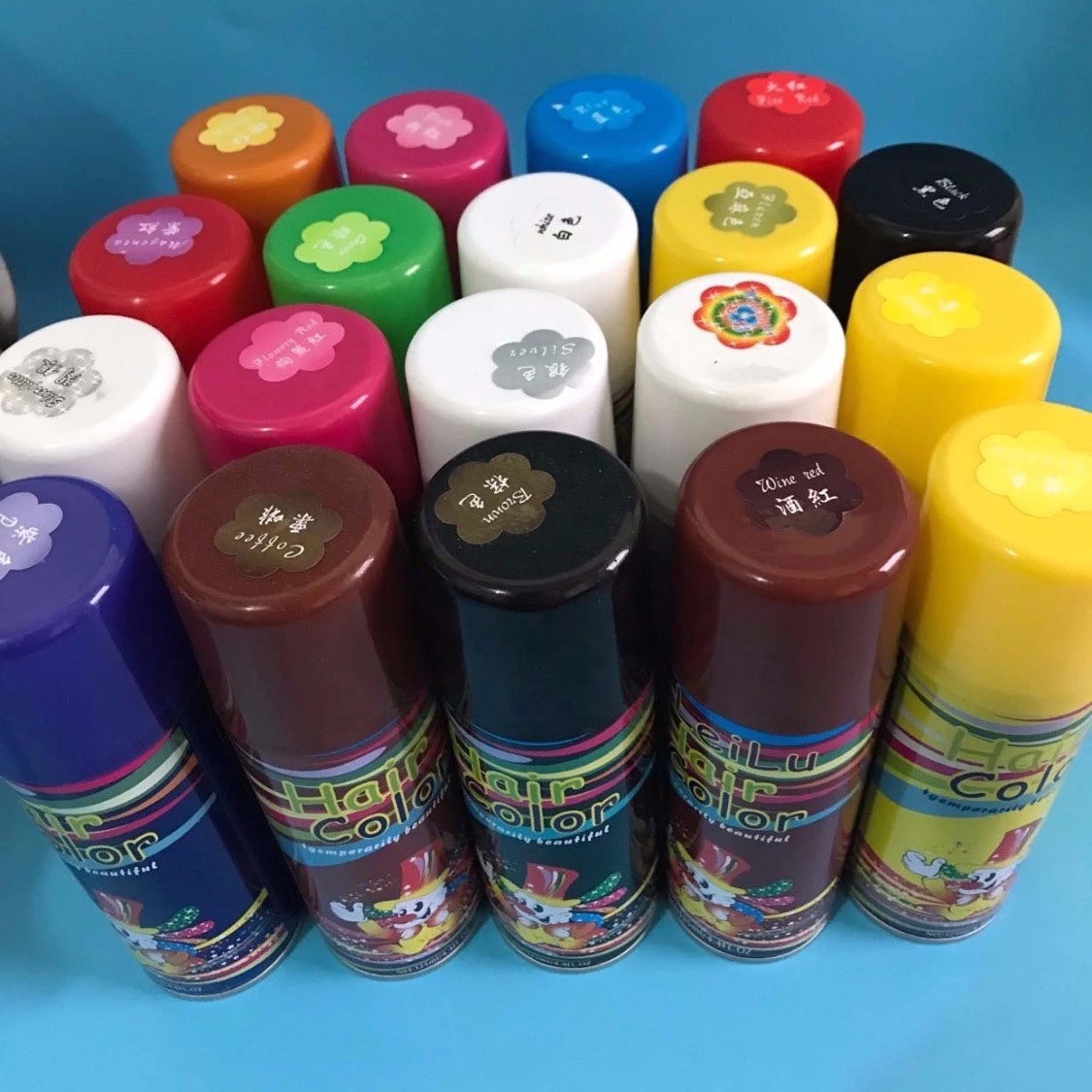 Партия волос цвет спрей временный цвет волос спрей