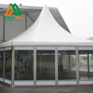 Özel büyük pvc/tuval duvar metal gölgelik gazebo sirk çadırları
