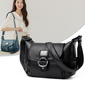 Nuevo Bolso Bandolera de Moda, Gran Capacidad, de Cuero PU Suave, Bolso de Mano para Mujer, Diseño de Lujo - Product Image 1