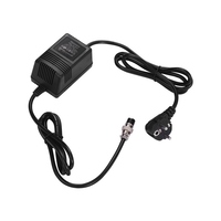 Console de mixage 17V 420mA Adaptateur secteur d'alimentation Connecteur 3 broches Entrée 220V Adaptateur de prise EU pour Yamaha F4/F7/6FX/MG82X