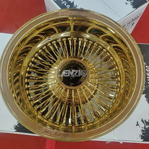 Roue à rayons entièrement en acier, procédé d'électrodéposition, 13"/14"*6" déport -70mm, moyeu central 78.1mm - Product Image 1