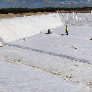 Géotextile non tissé aiguilleté en filament de polyester de haute qualité résistant aux UV - Product Image 2