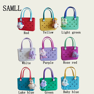 Sac de plage en EVA de haute qualité, grand, ouvert, impression de logo personnalisée pour femmes, <span class=keywords><strong>camping</strong></span> en plein air, shopping, sac à bandoulière, sac de plage - Product Image 3