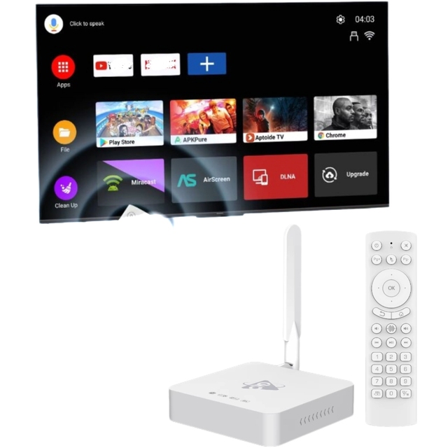 Newest AI TV Box 8K H96 MAX M12 Android 11 Amlogic S928X With Wifi6 &1000M Ethernet Support AV1 Upgrading Streaming Device