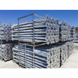 Vente en gros de pieux à vis solaires galvanisés pour fondations, vis de fondation pour maisons en bois - Product Image 2