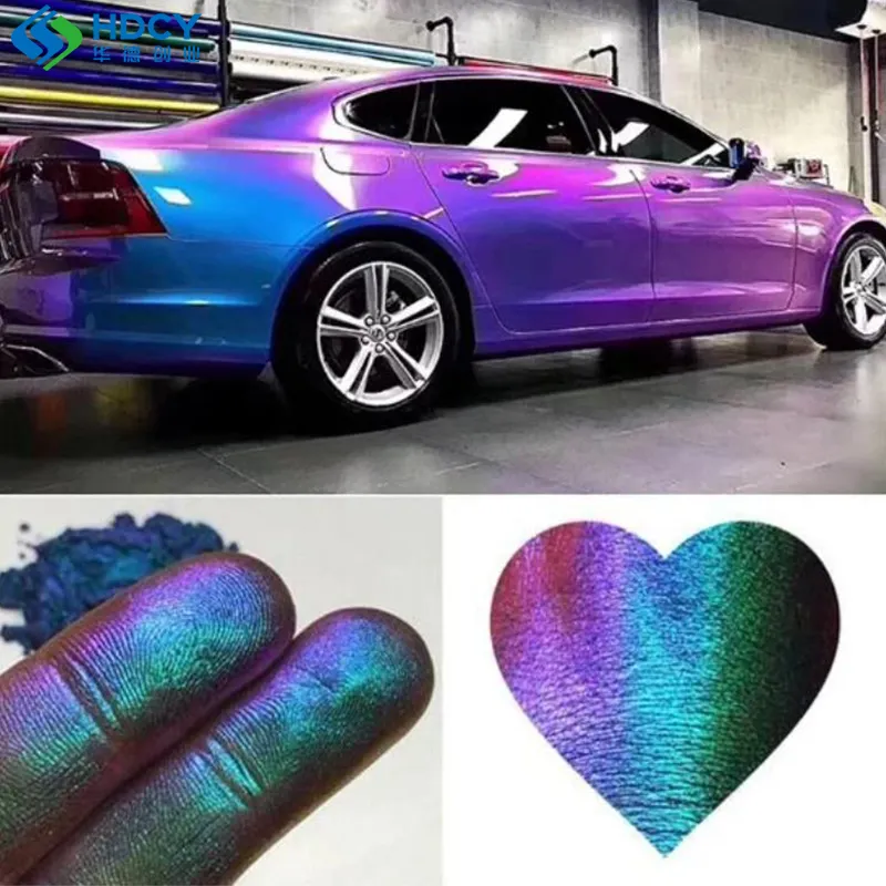 Auto Automotive Paint Pigment Hyper Shift Chameleon Pigment Powder Coating Car Paint for Cars