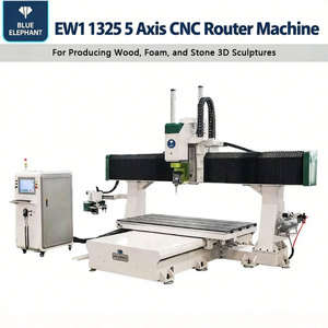 เครื่องเราเตอร์ CNC รุ่นใหม่ 1325 1530 ATC สำหรับงานไม้ 5 แกน เครื่องแกะสลักโฟม 3 มิติ สำหรับอุตสาหกรรมการบินและยานยนต์ - Product Image 1