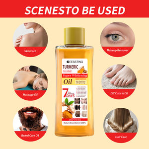 น้ำมันบำรุงผิวขมิ้นสูตรพิเศษ โลโก้สั่งทำได้ ช่วยให้ผิวขาวกระจ่างใส บำรุงผิวหน้าและผิวกาย ลดเลือนจุดด่างดำ น้ำมันหอมระเหย - Product Image 4