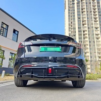 Welta Original LED Lèvre de pare-chocs arrière OEM Direct Fit Extérieur Mod Part avec Lumière Décor élégant Protection pour Tesla Model Y