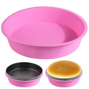 4/6/8/10 Inches Non-Stick <b>Bakeware</b> Round Silicone Baking Pan Cake Molds for Cheese Layer Cake Brownies Bread-Cake Tools - Product Image 1