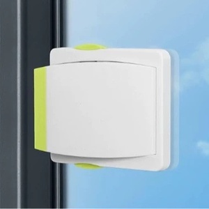 Porte coulissante en verre Serrure de sécurité <span class=keywords><strong>pour</strong></span> enfants <span class=keywords><strong>pour</strong></span> porte coulissante en verre Fenêtres coulissantes Patios <span class=keywords><strong>Placard</strong></span> Armoire Portes Bébé Serrure Preuve - Product Image 2