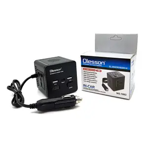 Inverter daya mobil Solar, Kit pelacakan Dc 12V ke Ac 220V 150W, pengisi daya Inverter daya mobil 24V 220V