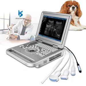 Neuankömmling K-H102A Tiere verwenden 2 Sonden verbinder Preis Veterinär Ultraschall gerät