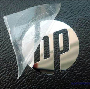 Etichette di metallo adesivi con Logo personalizzati impermeabili trasferimento trasparente in metallo lettere goffrato nichel adesivo etichetta decalcomania - Product Image 1