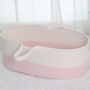 Bông Dây Cầm Tay Bé Giỏ Xách Tay Cái Nôi Cho Bé đi chơi Trẻ Sơ Sinh Xả Giỏ Ngủ Giường - Product Image 2