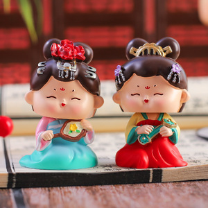 <span class=keywords><strong>Tang</strong></span> Xiaohuan <span class=keywords><strong>meng</strong></span> ของตกแต่งหัวแบบเขย่าสนุกงานฝีมือทำจากเรซินของขวัญวันหยุดแบบสร้างสรรค์ - Product Image 3