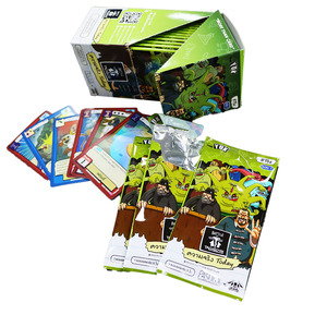 Biểu tượng tùy chỉnh và bao bì Holographic in bề mặt 350GSM giấy bóng TCG Trò chơi giao dịch thẻ - Product Image 2