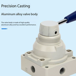 Sove ชุดวาล์วโรตารี่แบบแมนนวลชุด4HV ควบคุมการไหลแบบใช้มือควบคุมการไหลสำหรับใช้งานในอุตสาหกรรม - Product Image 4