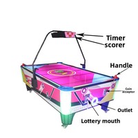 Machine de jeu de hockey électronique tendance, à monnayeur, pour enfants et adultes, équipement de divertissement interactif parent-enfant